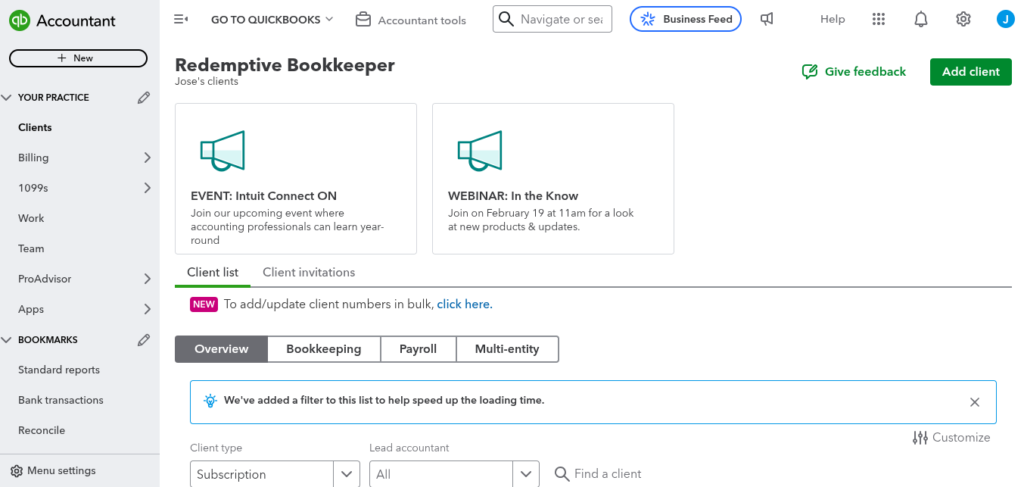 How to Navigate the QuickBooks Online Dashboard Without the Headaches screenshot 2026 02 20 11.23.28 am