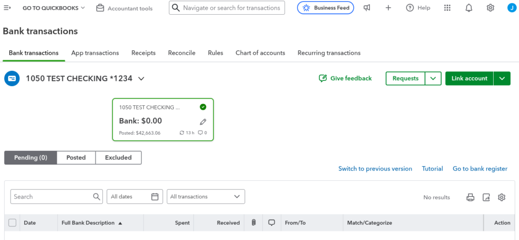 How to Navigate the QuickBooks Online Dashboard Without the Headaches screenshot 2026 02 20 11.29.33 am