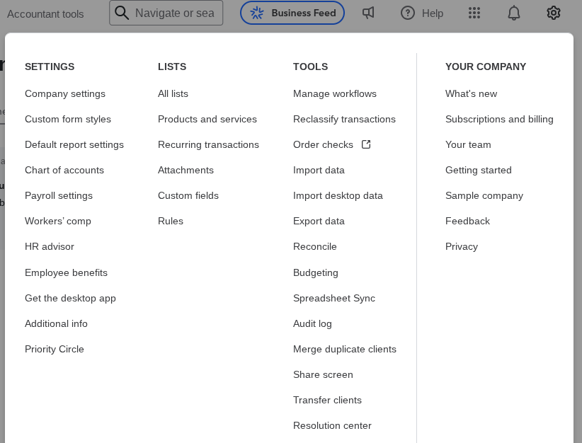 How to Navigate the QuickBooks Online Dashboard Without the Headaches screenshot 2026 02 20 11.34.10 am